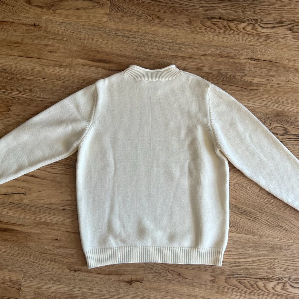 Sunspel Cotton Fisherman Jumper Men's XL